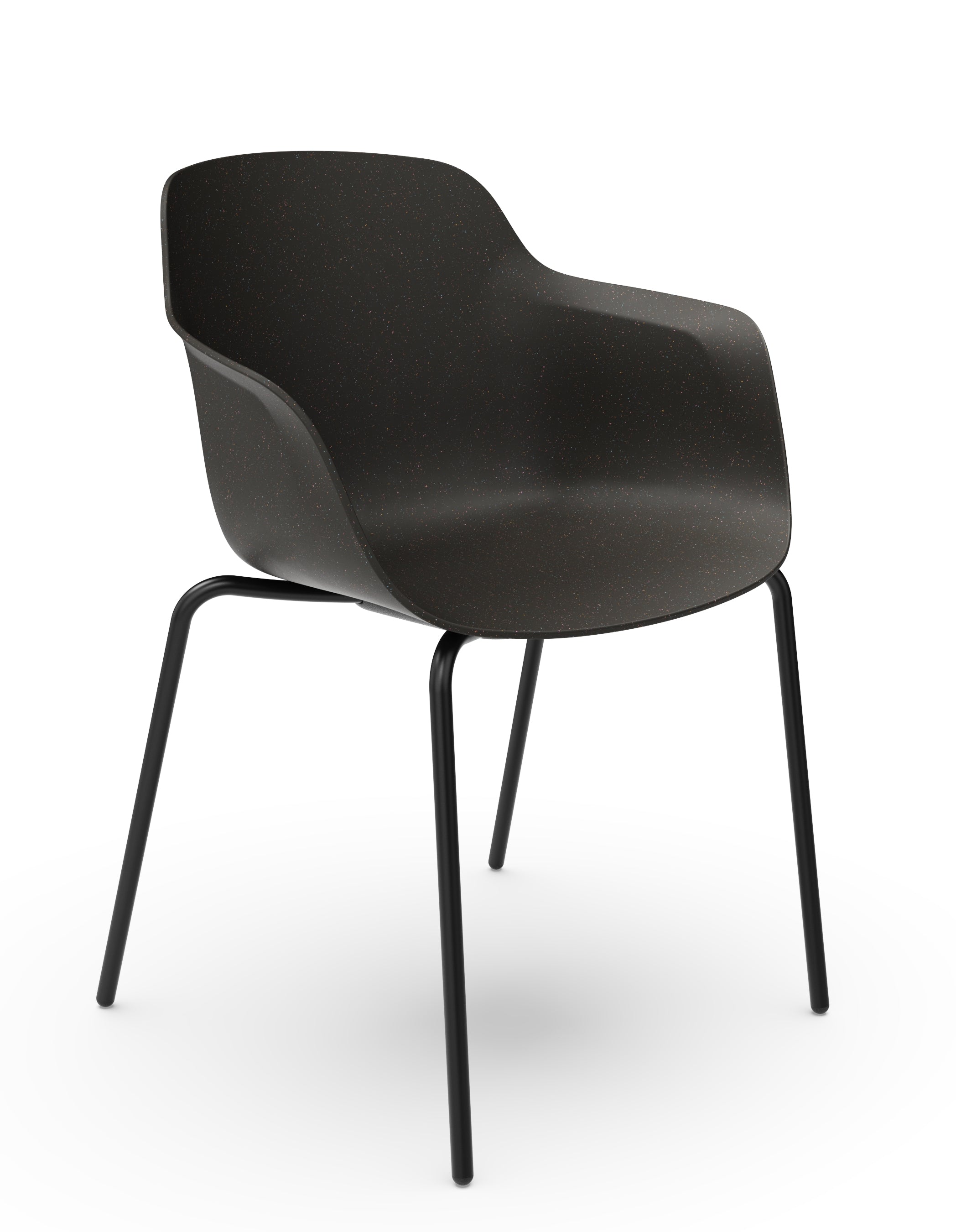 Cici Tub Chair 4 Leg Metal Base