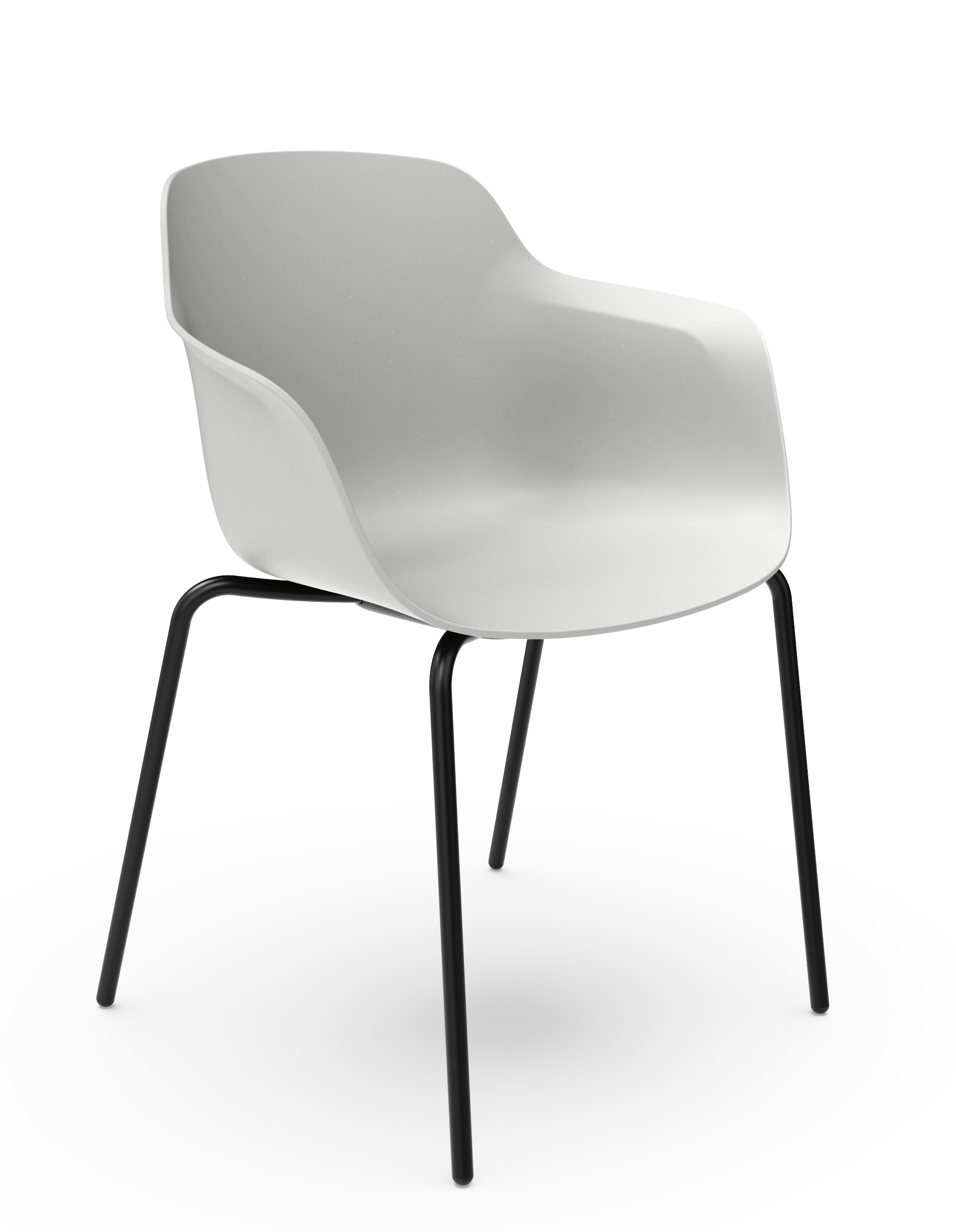 Cici Tub Chair 4 Leg Metal Base
