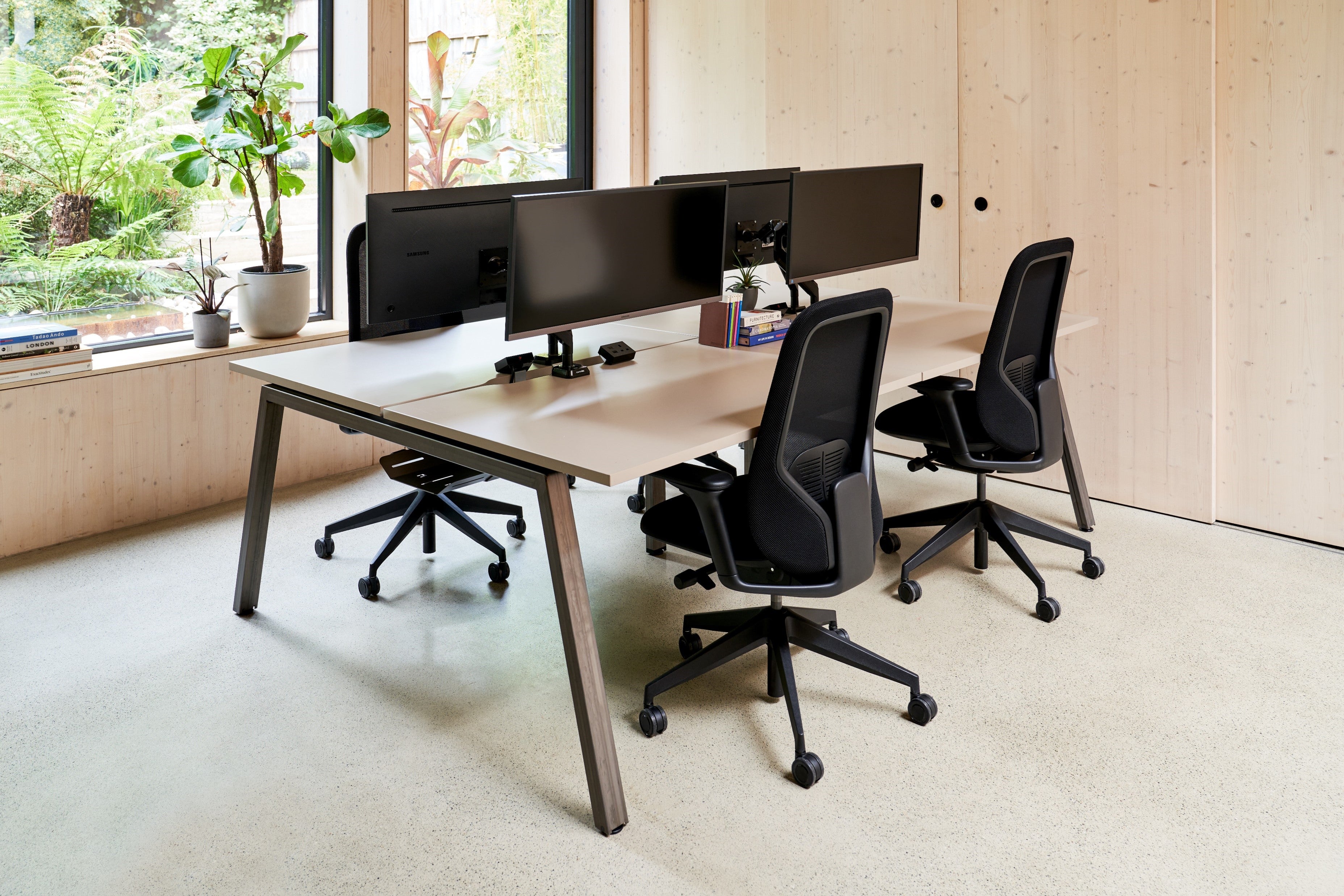 A Frame Bench Desk