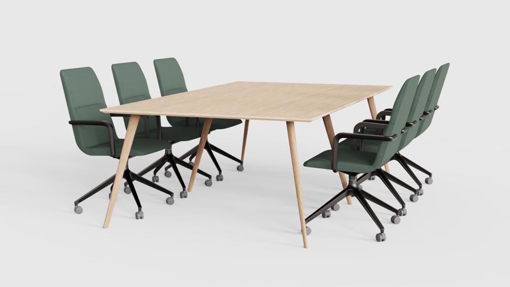 Air Meeting Table - Wood