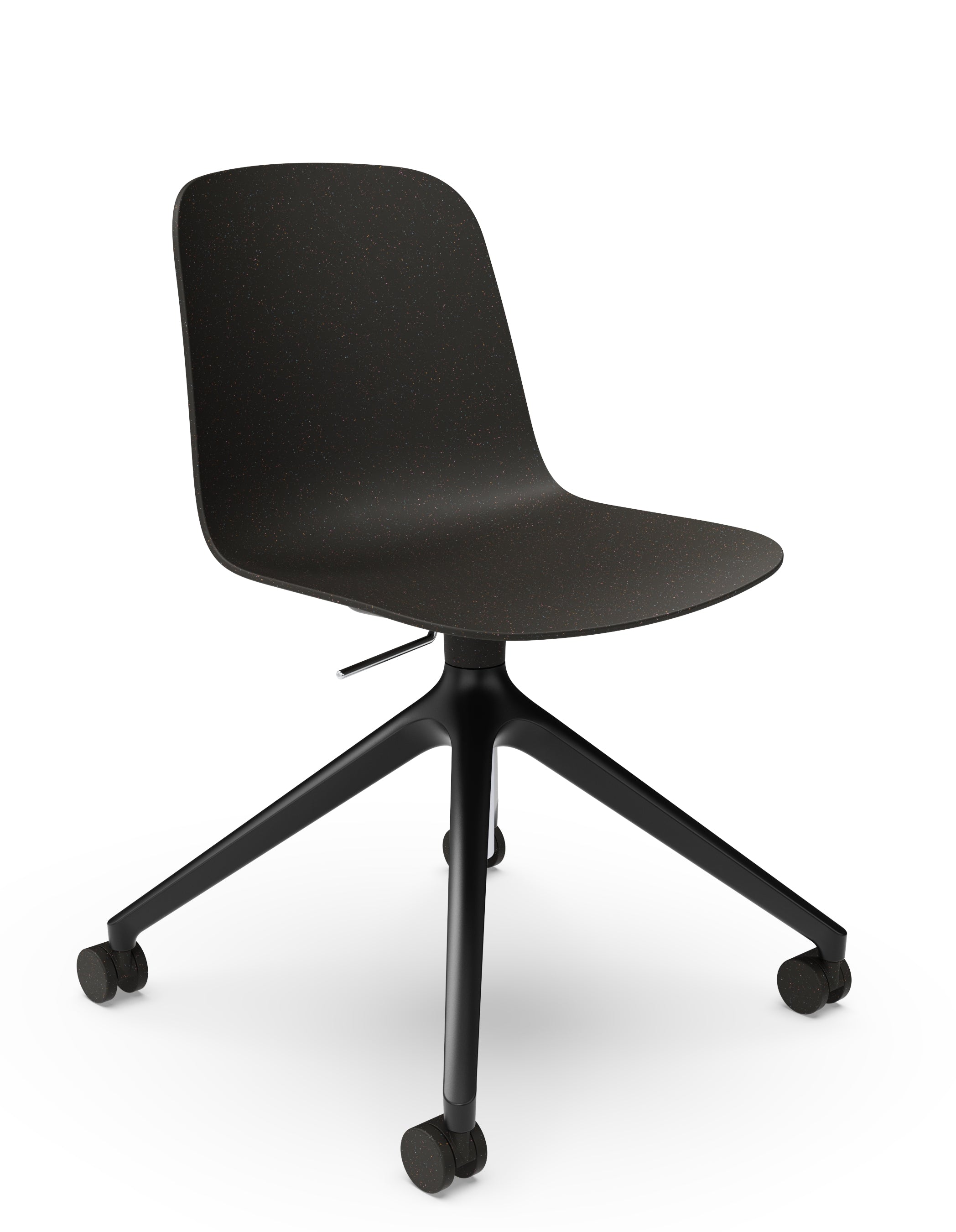 Cici 4-Star Swivel Meeting Chair with Castors
