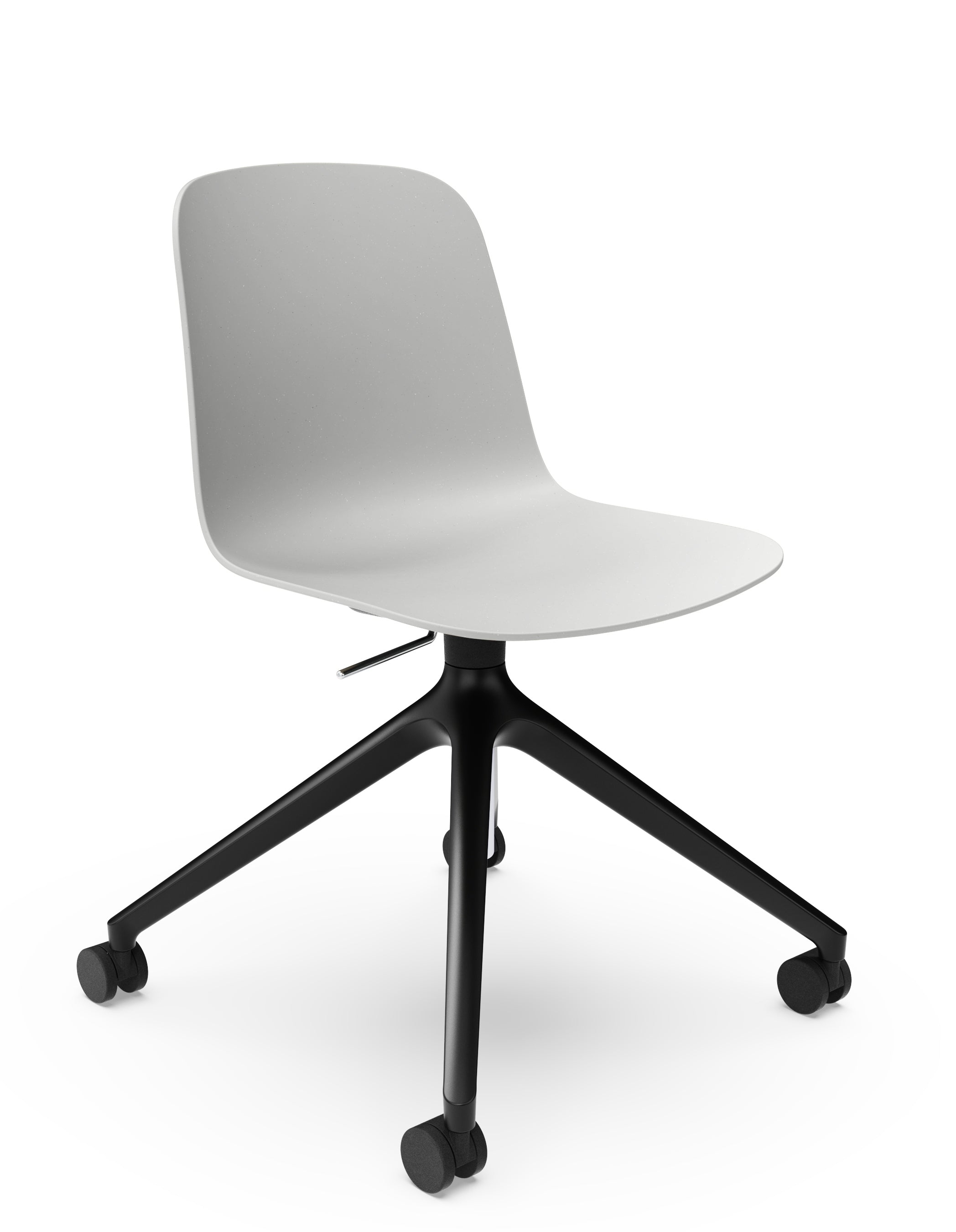Cici 4-Star Swivel Meeting Chair with Castors