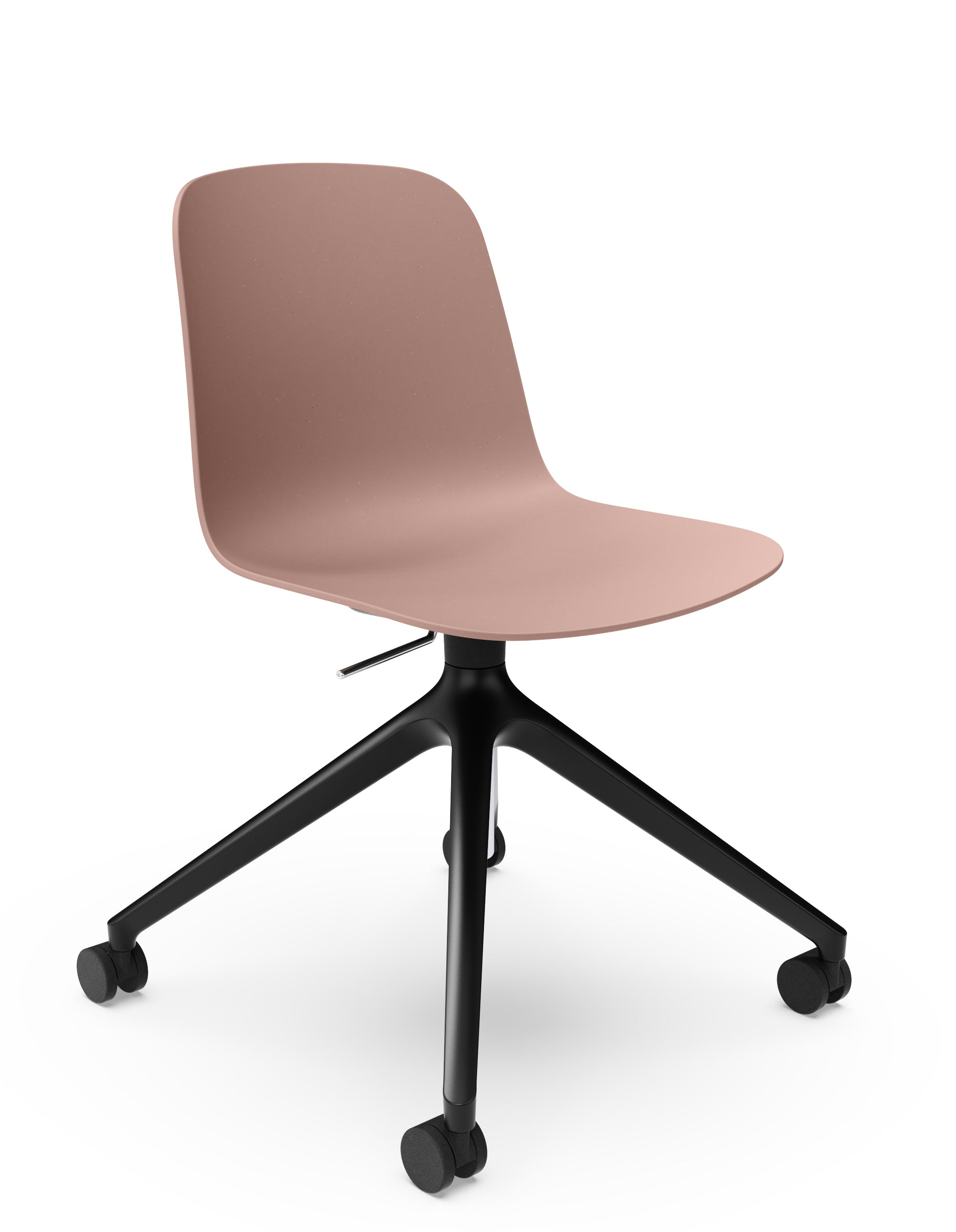 Cici 4-Star Swivel Meeting Chair with Castors