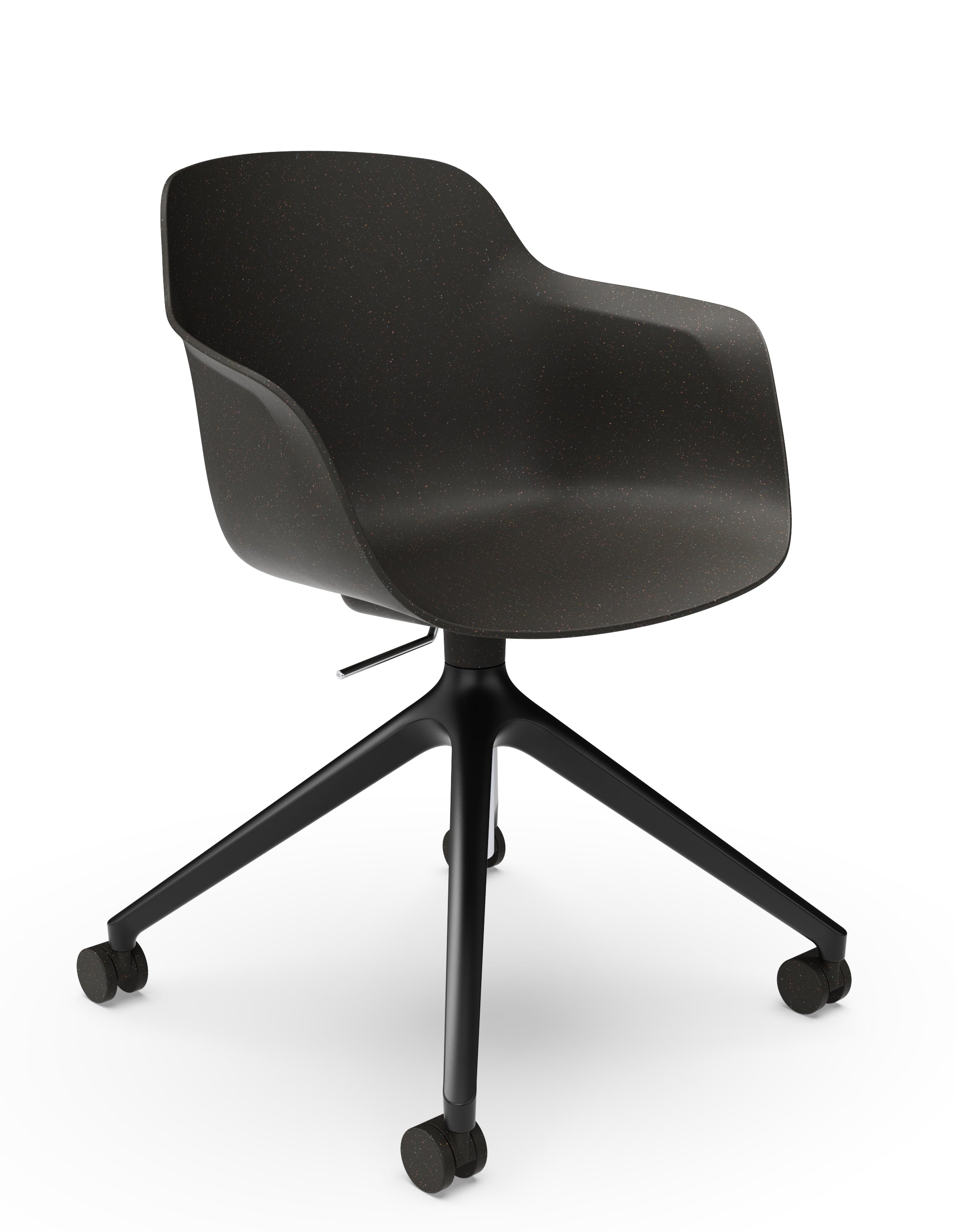 Cici Tub Chair 4 Star Swivel with Castors
