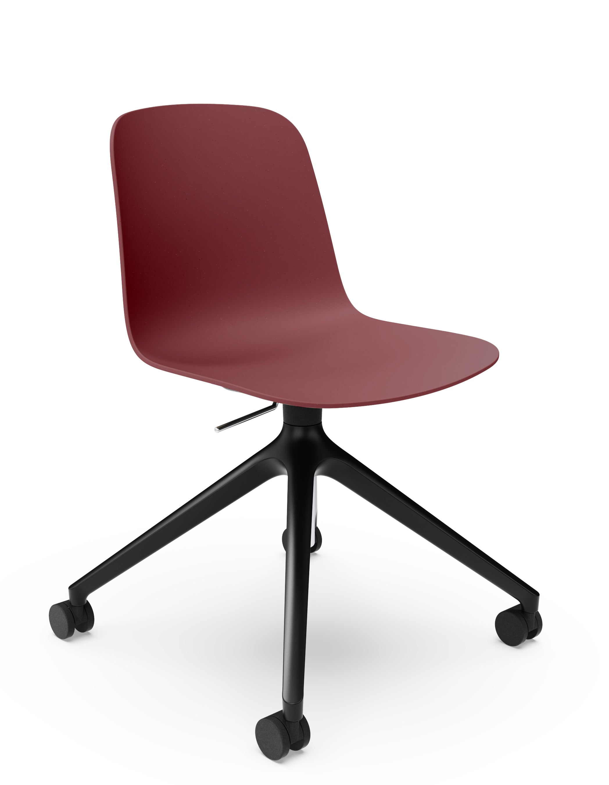 Cici 4-Star Swivel Meeting Chair with Castors