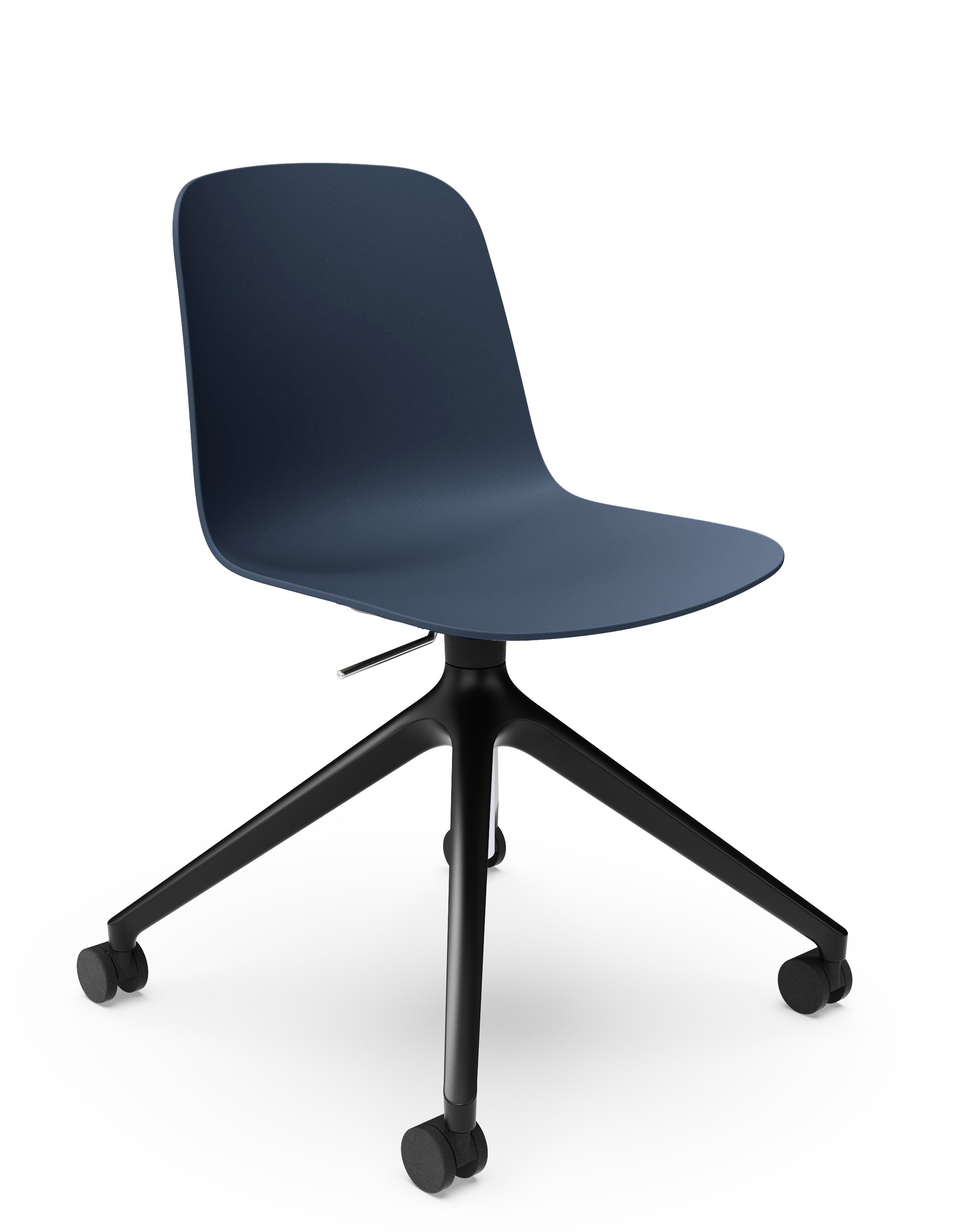 Cici 4-Star Swivel Meeting Chair with Castors